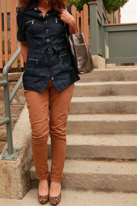 Chictopia is the largest source of fashion inspiration on the web. FranniePantz: Thursday Mixer--Camel Skinny Jeans