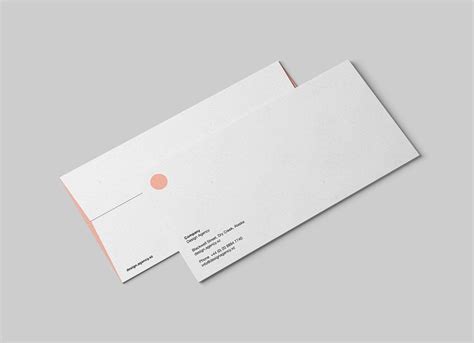 DL Envelope Mockup (PSD) on Behance