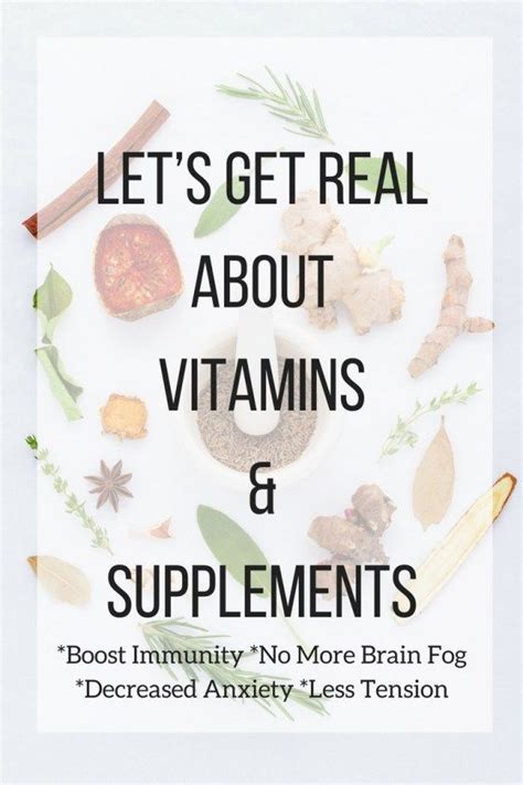 Looking for vitamins and supplements? Let's Get Real About Vitamins & Supplements | Health and ...