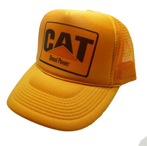 Vintage cat diesel power lapel, hat pin, caterpillar. Vintage CAT tractors hat trucker hat Diesel Power hat new ...
