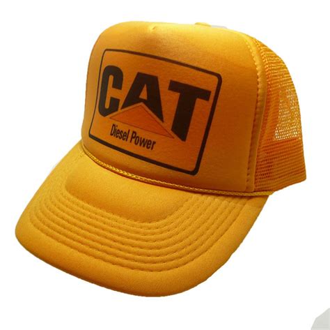Vintage CAT tractors hat trucker hat Diesel Power hat new ...