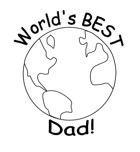 Click on the coloring page to open in a new. Best Father's Day Coloring Pages