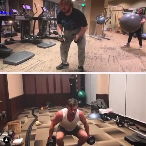 Jack black calls down the lightning and busts out the led zeppelin as thor in a goofy new video if jack black doesn't get a thor: Jack Black diverte fãs com treino de astro de 'Thor ...