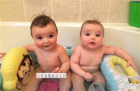 Funny babies cute babies baby lovers #bath #newborn How To Manage Bath Time With Twins Part 2 - Transitioning ...