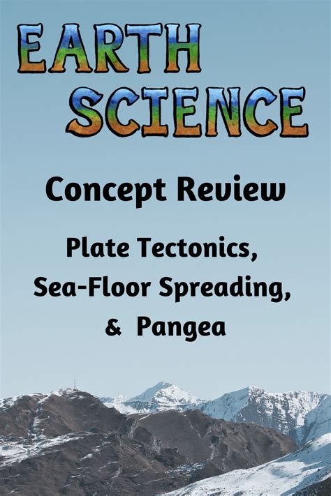 Exercise 1 1 i got a degree from. Plate Tectonics, Sea Floor Spreading, & Pangea Concept ...