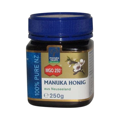 Manuka honig, manuka honey, manuka kosmetik, manuka gel, manuka honig fakten, manuka honig infografik. Manuka Honig MGO 250, 250 g - aloeland.de