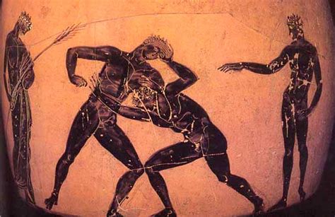 Древние греки соревновались на олимпиадах без одежды, и никого это не смущало. Олимпийские игры в древней Греции