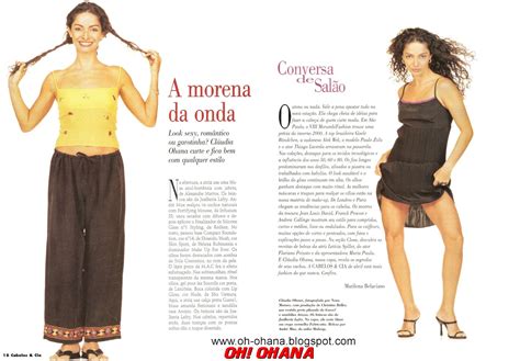 Beijo da boca nelly amazing ft nizeth. Oh!Ohana: Cláudia Ohana na Revista Cabelos & Cia n. 50