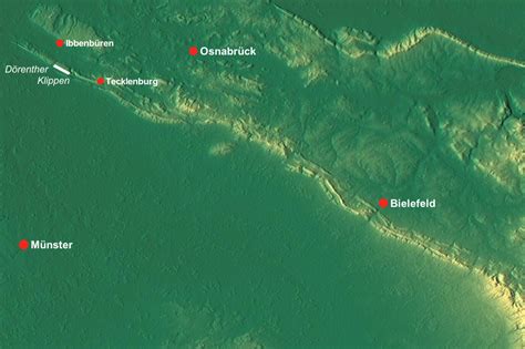 Die dörenther klippen sind eine rund 4 km lange und bis 159 m ü. Dörenther Klippen