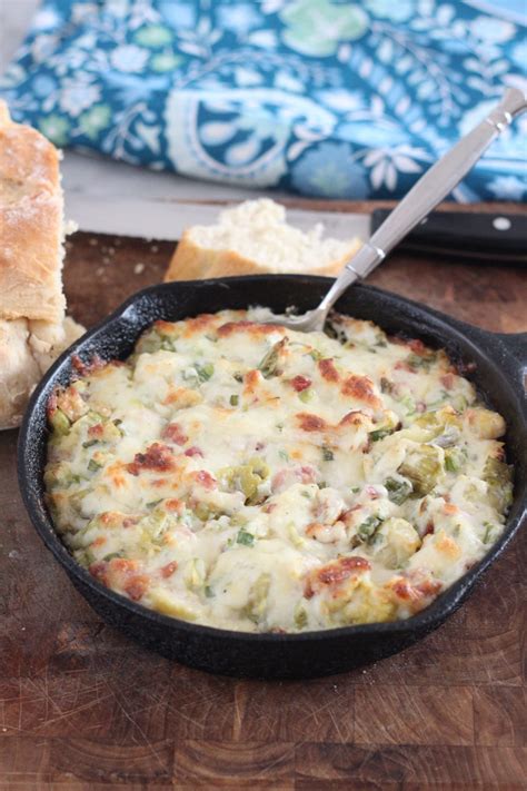 Place the brussels sprouts in a large bowl and cover with warm water. Bacon, Brussels Sprouts and Garlic Cheese Dip * sparkle ...