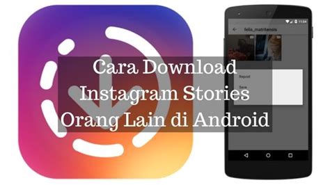 Anda dapat menggunakan aplikasi pihak ke 3 atau bisa juga dengan menggunakan bantuan website downloader. musdeoranje.net: Cara Download Instagram Stories Orang ...