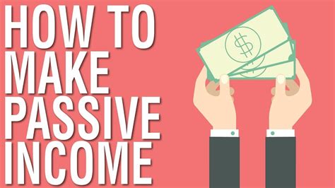 000 dollars or you might have a more premium site and charge your users $100 in which case you'll only need 10 members to make a $1000 per month. HOW TO MAKE PASSIVE INCOME - PASSIVE INCOME ONLINE FOR ...