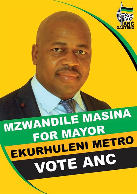 Mzwandile masina (politician) was born on the 2nd of september, 1963. ANC is nuwe speaker, burgemeester in Ekurhuleni | Maroela Media