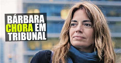 I am a graphic designer who believes that everything is possible when you give yourself completely to it. Bárbara Guimarães chora em tribunal com boca de advogado ...