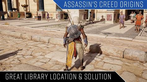 It's part of the collaboration with final fantasy xv, and when you complete it, you'll get a … Assassin's Creed Origins Great Library Papyrus location ...