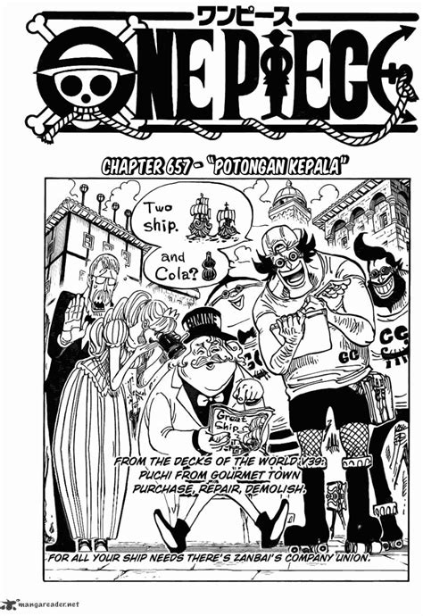 Artikel ini akan mengulas baca komik one piece 1017 mangaplus bahasa indonesia. Baca Komik One Piece 657 Bahasa Indonesia | Tutorial Seru