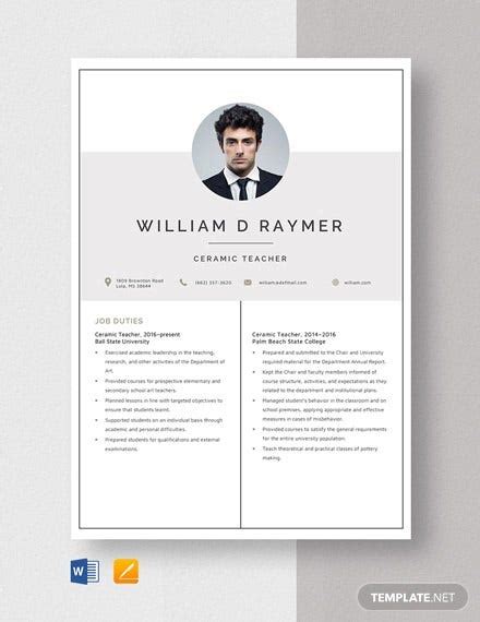 Good resume format for teachers lovely 45 elegant s teacher resume template word resume designs. 40+ Teacher Resume Templates - PDF, DOC, Pages, Publisher ...