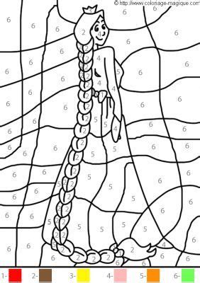 Coloriages princesse à imprimer et dessin à colorizer. coloriage magique princesse imprimer | Coloriage magique ...