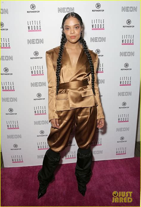 It stars tessa thompson, lily james, luke kirby, james badge dale and lance reddick. Tessa Thompson Attends 'Little Woods' Premiere in ...
