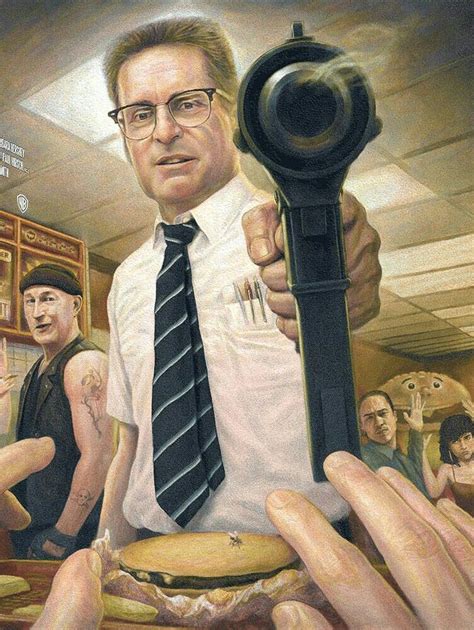 A tale of urban reality.taglines. MICHAEL DOUGLAS 'FALLING DOWN'. | Movie art, Noir movie, Neo noir