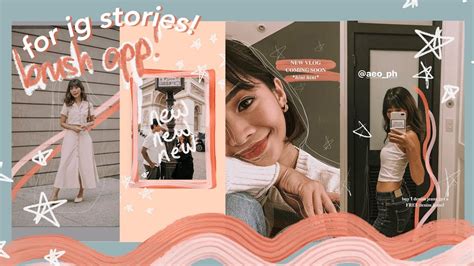 Maybe you would like to learn more about one of these? AESTHETIC INSTAGRAM STORIES with BRUSH APP! | Rhea Bue ...