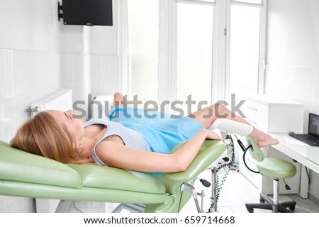 No annoying ads and a better search engine than pornhub! Rearview Shot Woman Lying On Gynecological Stock Photo ...