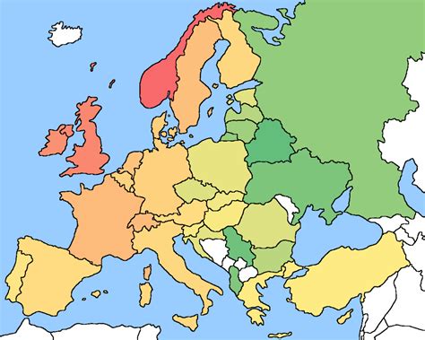 Estos son los cincuenta países que conforman al continente europeo y la extensión que abarcan en él, cada uno de ellos tiene una gran cantidad de atractivos que ofrecer a quienes los visiten. Juegos de Geografía | Juego de Países de Europa en el mapa ...