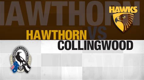 (wikipedia collingwood) (en proper noun). AFL Evolution { Online Tournament S2 | Hawthorn vs ...