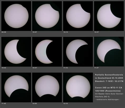 Juni eine partielle sonnenfinsternis zu sehen sein. Partielle Sonnenfinsternis (Forum für Naturfotografen)