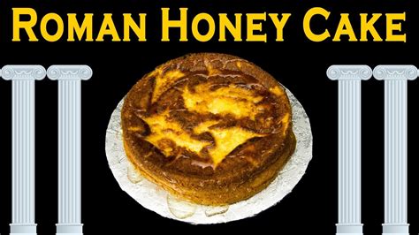 The romans dined on roast pork in spicy sauces, snacked on cheese with dates and nuts, ate omelettes with mushrooms, and enjoyed desserts you don't have to prepare and cook a giraffe or a flamingo to have an ancient roman meal. Roman Honey Cake from Cookies Cupcakes and Cardio - YouTube