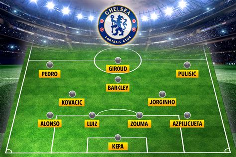 Conte has complained about the number of injuries he is getting and may have added a few more names after the draw with roma. How Chelsea could line up vs Barcelona with Giroud likely ...