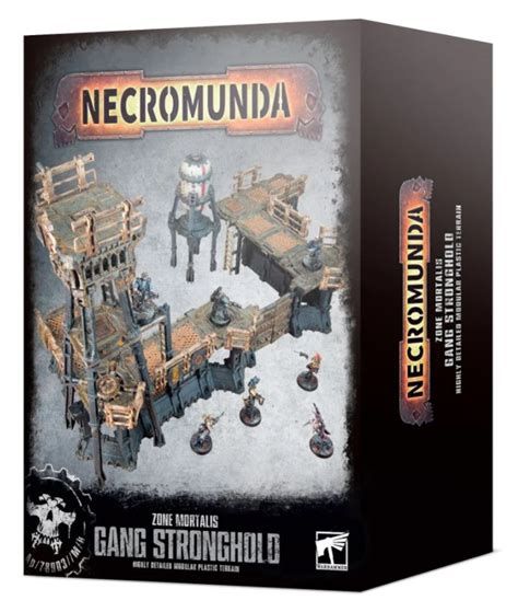 For a while the game we wanted was out of stock everywhere, so we ordered it from somewhere else. Necromunda: Zone Mortalis Gang Stronghold | Chaos Cards