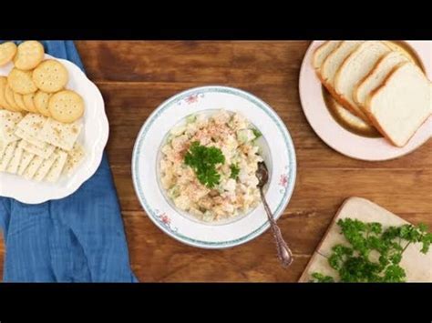 Serve on a sandwich, on a bed of lettuce or with crackers. Old-Fashioned Chicken Salad | Southern Living - YouTube