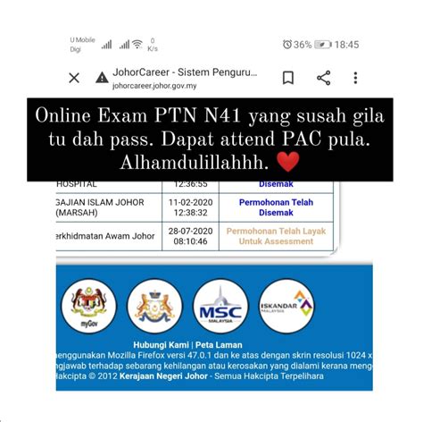 Jawatan kosong awam menyediakan pelbagai maklumat terkini mengenai pekerjaan. Skop Kerja Pegawai Tadbir N41 Johor