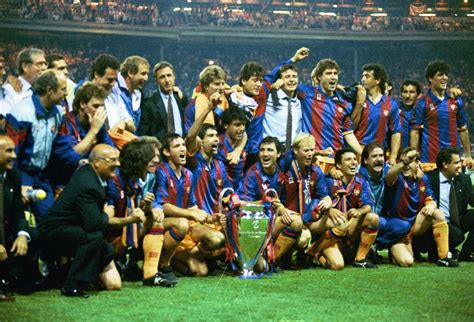 El fc barcelona celebra la conquista de la copa de europa el 20 de mayo de 1992 en wembley | ignasi paredes. Champions: Wembley 1992, la primera Copa de Europa