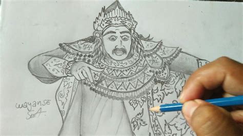 Mask atau topeng muka ini seeloknya diganti selalu. Cara menggambar sket topeng bali hitam putih dengan pensil ...