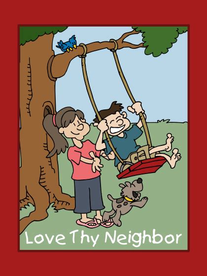 Download Love Thy Neighbor | Lds kids, Lds coloring pages, Coloring books
