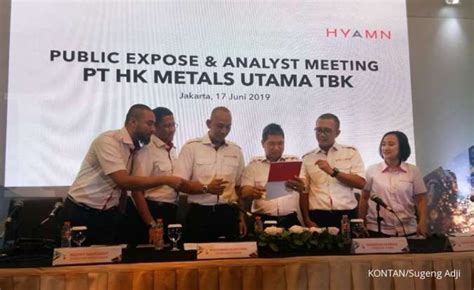 Maybe you would like to learn more about one of these? HK Metals Utama (HKMU) bidik pendapatan Rp 1,64 triliun