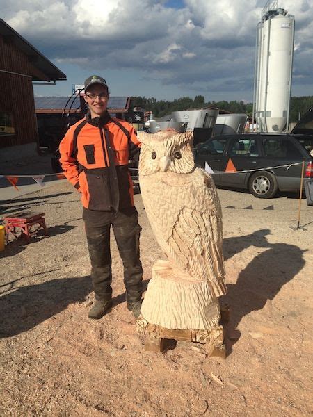 Eule schnitzen vorlage / hier finden sie eine einfache. Große Eule | Cainsaw carving | Pinterest | Eule, Schnitzen ...