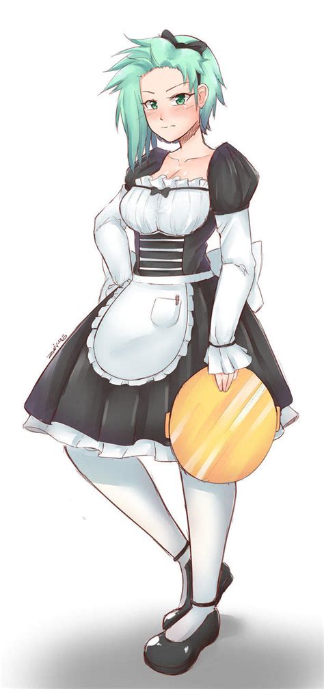 Getz decided to run with it and got himself an outfit. Reese Chloris in a Maid Outfit | RWBY | Know Your Meme