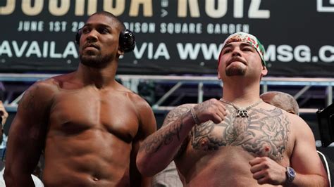 A unified world heavyweight champion, he gained the ibf title in 2016, and the wba (super) and ibo titles in april 2017. Anthony Joshua busca destruir a Andy Ruiz en nueva pelea ...