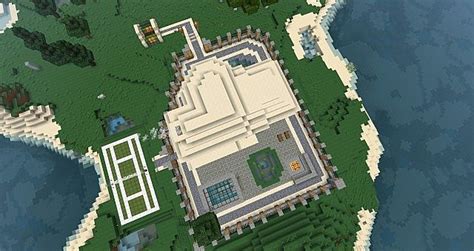 I built tiny mansion inside diamond in minecraft! MANSION + DIAMOND? Minecraft Map