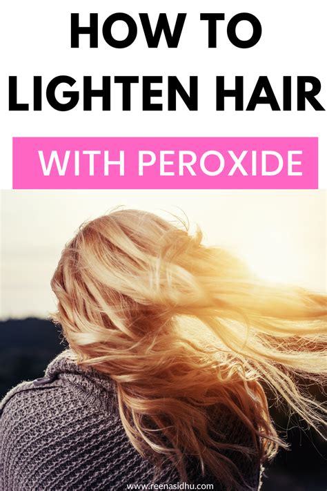 Yes it is possible to lighten your period, granted it's just a hormonal thing going on. The Ultimate Guide On How To Lighten Hair With Peroxide in ...