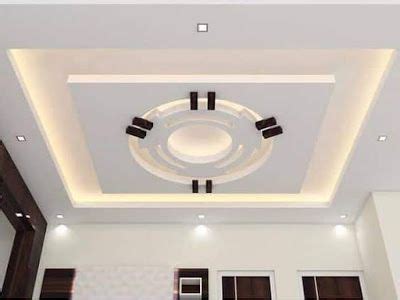 If pop design along the ceiling isn't on your interior design cards for some reason some interesting spots for you to incorporate this unique idea are pooja rooms, media consoles, dining halls and entryways. latest POP design for hall plaster of paris false ceiling ...