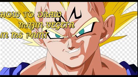 It is a basic graphics drawing program that has been an indispensable part of all versions of the microsoft the simplicity of ms paint is the foremost reason for its popularity among users for graphic editing. HOW TO DRAW MAJIN VEGETA IN MS PAINT - YouTube