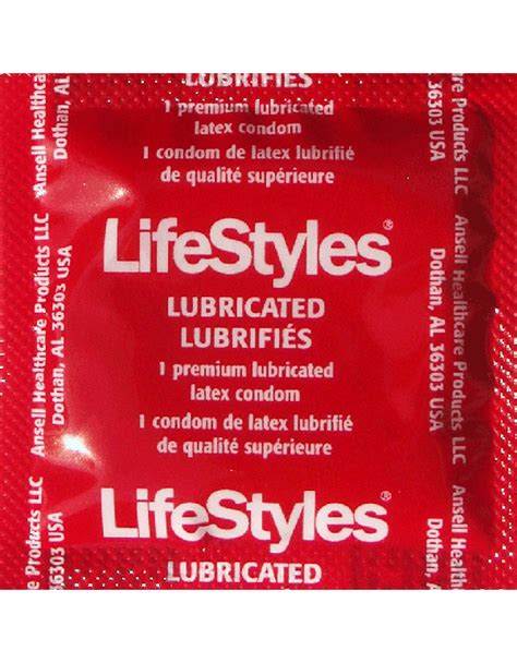 Lifestyles Lubricated Condoms (regular) - Case of 144