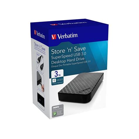 Premesso che l'hard disk non è mai caduto ed è sempre stato tenuto benissimo, all'improvviso non viene più aperto da nessun pc. HARD DISK VERBATIM 3TB 47684 USB 3.0 5Gbps ESTERNO HD 3,5 ...