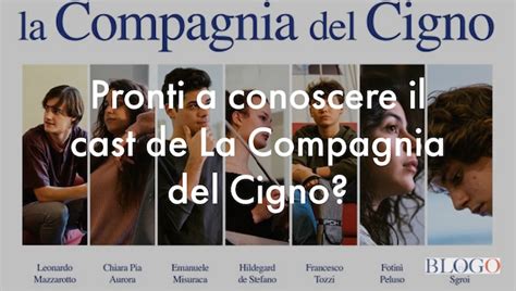 Scopri tutto il cast completo di la compagnia del cigno La Compagnia del Cigno, i protagonisti - TvBlog