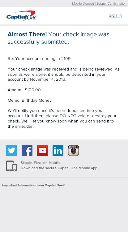 This is standard practice and very quickly resolved. Close capital one checking account MISHKANET.COM