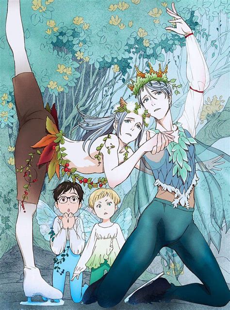 【7/1 worldwide live streaming!!!】 2016/12/21. Yuri!!! on Ice official art | Юри